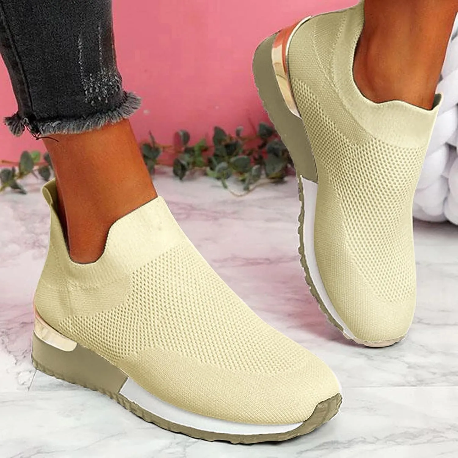 Women's Fashion Sneaker Lace Up Low Top Comfortable Walking Shoes Good Running Shoes for Men Women Loafers Shoes for Work Sneaker Boots for Women