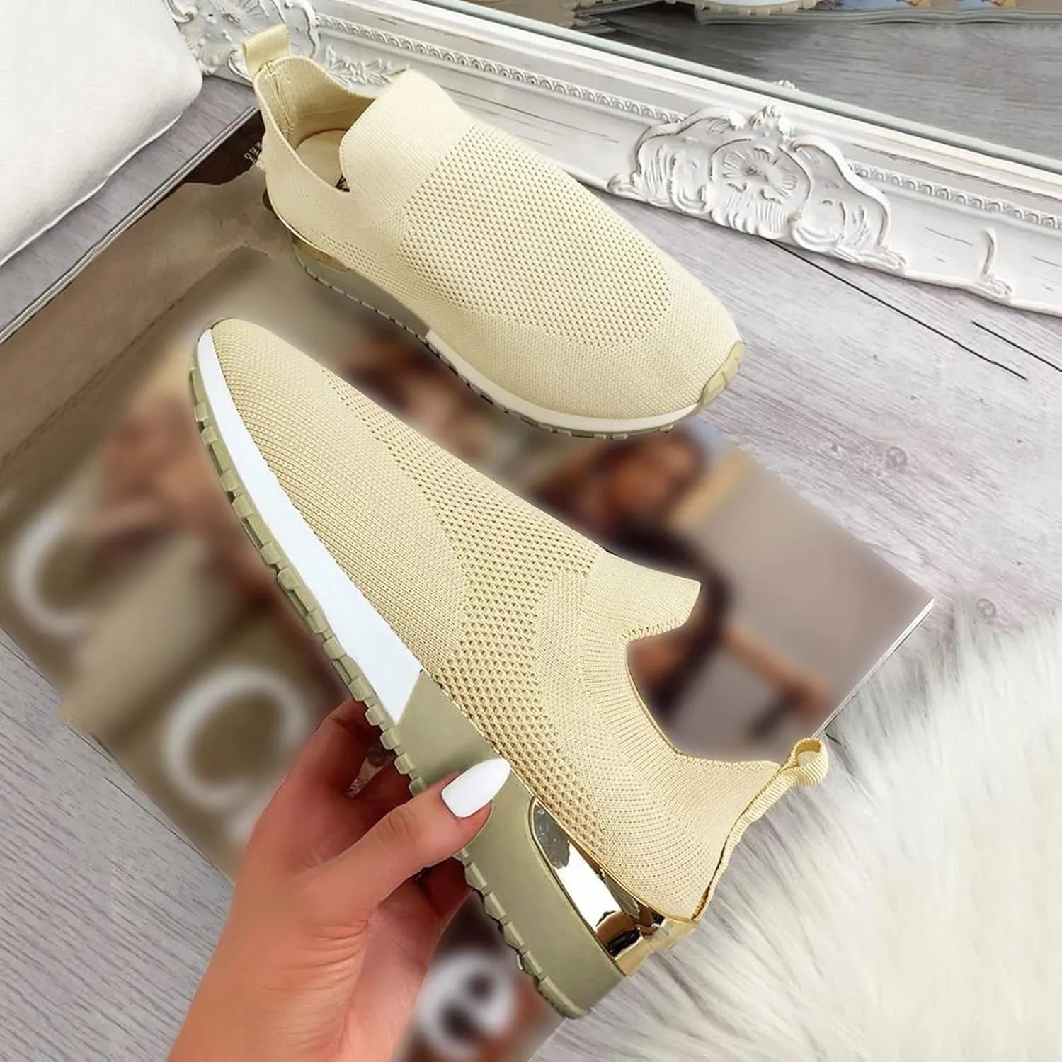Women's Fashion Sneaker Lace Up Low Top Comfortable Walking Shoes Good Running Shoes for Men Women Loafers Shoes for Work Sneaker Boots for Women