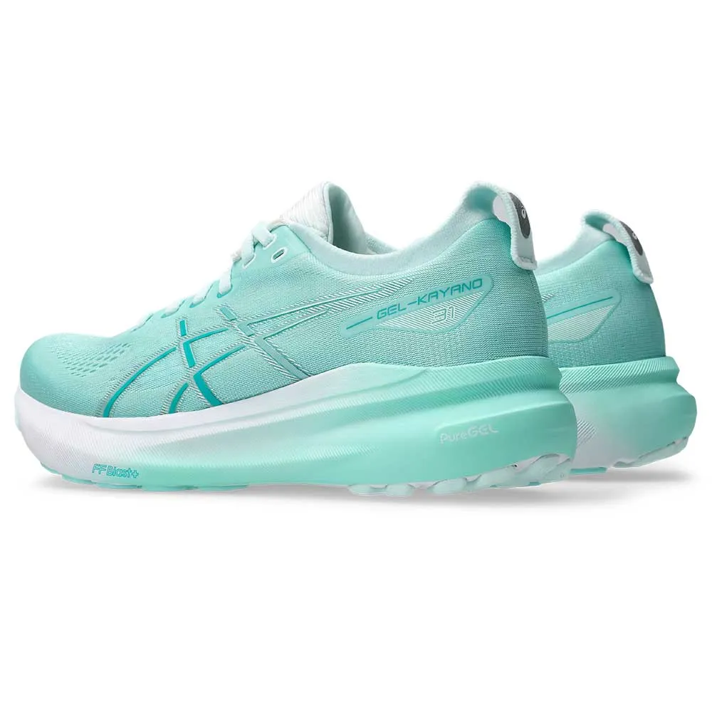 Women's Gel-Kayano 31 Running Shoe - Iluminate Mint/Pure Silver - Regular (B)