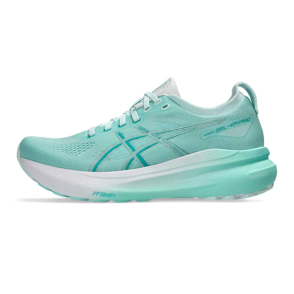 Women's Gel-Kayano 31 Running Shoe - Iluminate Mint/Pure Silver - Regular (B)