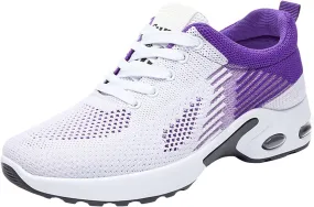 ZWRXW Running Shoes for Women Men Unisex Non-Slip Tennis Gym Workout Athletic Shoes Comfortable Lightweight Breathable Walking Sneakers Summer Fashion Sneaker Footwear