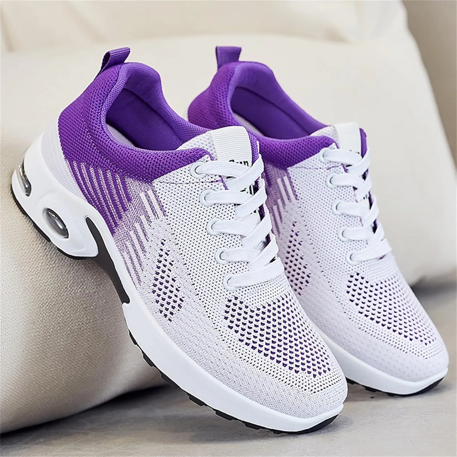 ZWRXW Running Shoes for Women Men Unisex Non-Slip Tennis Gym Workout Athletic Shoes Comfortable Lightweight Breathable Walking Sneakers Summer Fashion Sneaker Footwear